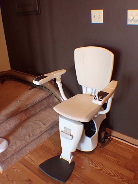 Stair Lift Ready Position